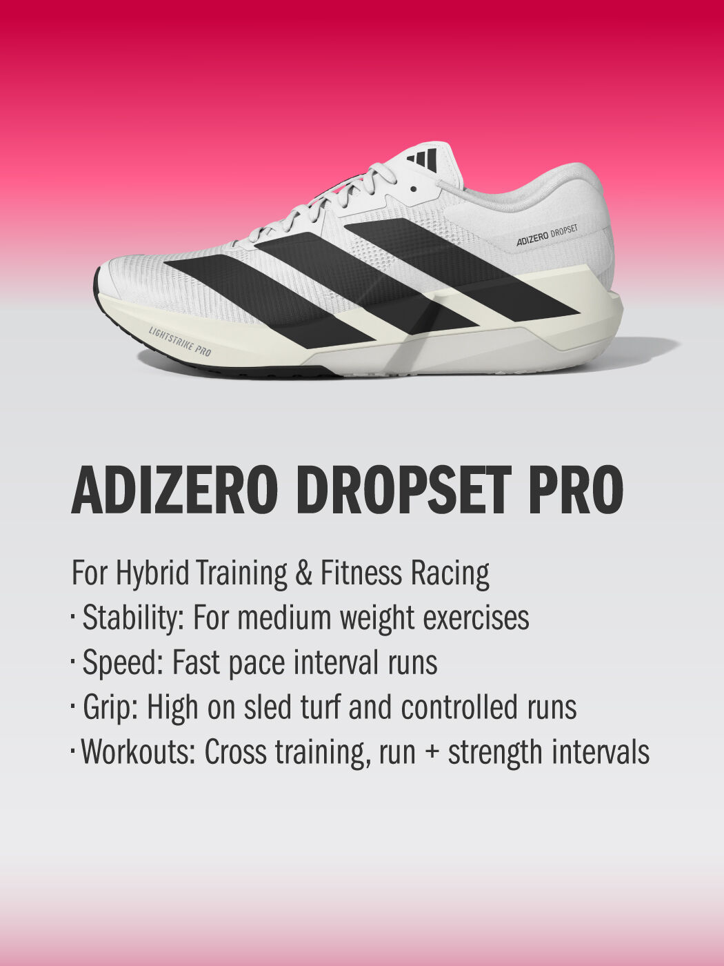 ADIZERO DROPSET PRO